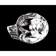 Indian Jewelry - Creation White Quartz Ring