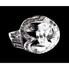 Indian Jewelry - Creation White Quartz Ring Indian Jewelry - Creation White Quartz Ring