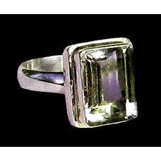Quartz Aventurine - Bijoux indiens - Bague indienne en argent Quartz Aventurine - Bijoux indiens - Bague indienne en argent