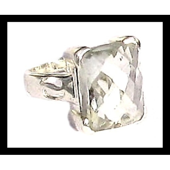 Indian silver jewellery - Indian Quartz Ring,Indian Rings