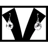 Quartz - Boucles d'Oreilles argent - Bijoux Inde