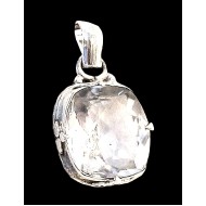 Quartz - Indian Jewelry - Indian Silver Pendant