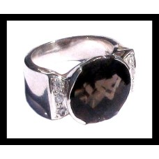 Bijoux Quartz Fumé - Bague indienne - Bijoux indiens Bijoux Quartz Fumé - Bague indienne - Bijoux indiens