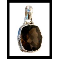 Smoky Quartz Jewelry - Indian Pendant - Indian Jewelry