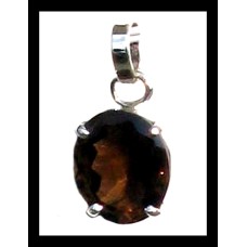 Bijoux Quartz Fumé - Pendentif indien - Bijoux indiens Bijoux Quartz Fumé - Pendentif indien - Bijoux indiens