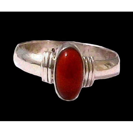 Indian silver jewelry - Indian Cornelian Ring,Indian Rings