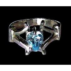 Indian silver jewellery - Indian Topaz Ring Indian silver jewellery - Indian Topaz Ring
