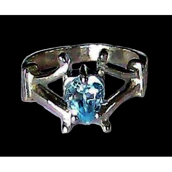 Indian silver jewellery - Indian Topaz Ring,Indian Rings