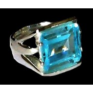 Indian silver jewellery - Indian Topaz Ring