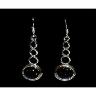 Bijoux indiens - Boucles d'Oreilles indiennes Sun Sitara