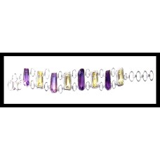 Bijoux indiens argent - Bracelet indien avec pierres Bijoux indiens argent - Bracelet indien avec pierres