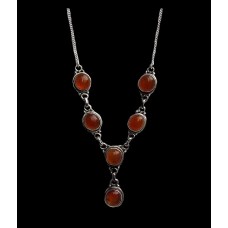 Bijoux indiens - Collier Cornaline Bijoux indiens - Collier Cornaline