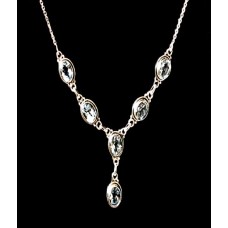 Collier indien argent Topaze - Bijoux indiens Collier indien argent Topaze - Bijoux indiens