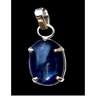 Indian silver jewellery - Indian Kyanite Sapphire Pendant
