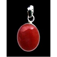 Indian silver jewellery - Indian Cornaline Pendant