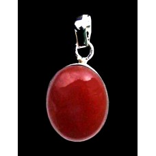 Bijoux indiens argent - Pendentif indien Cornaline Bijoux indiens argent - Pendentif indien Cornaline