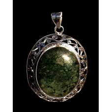 Bijoux indiens argent - Pendentif indien Agate Bijoux indiens argent - Pendentif indien Agate