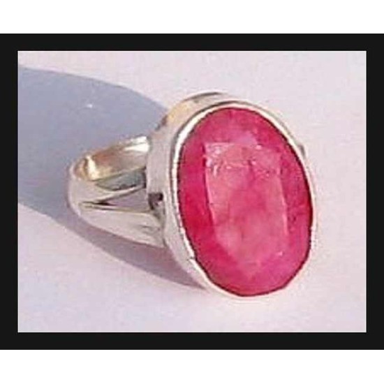 Indian silver jewellery - Indian Ruby ring,Indian Rings