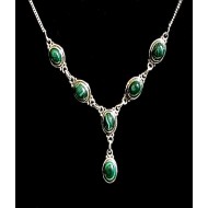 Bijoux indiens - Collier Malachite