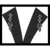 Indian silver jewellery - Indian multy stones Earrings