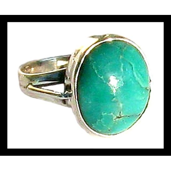 Turquoise - Bague indienne argent Turquoise - Bijoux Inde,Bagues indiennes