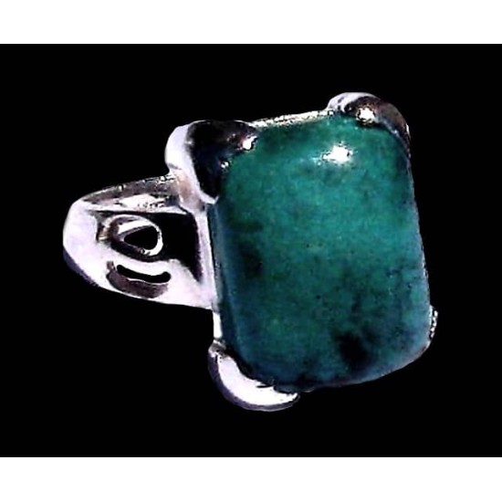 Indian silver jewellery - Indian Turquoise Ring,Silver mens rings