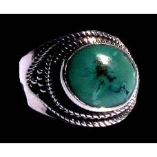 Turquoise - Bague indienne argent Turquoise - Bijoux Inde Turquoise - Bague indienne argent Turquoise - Bijoux Inde