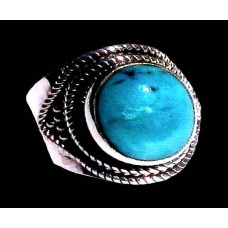 Turquoise - Bague indienne argent Turquoise - Bijoux Inde Turquoise - Bague indienne argent Turquoise - Bijoux Inde