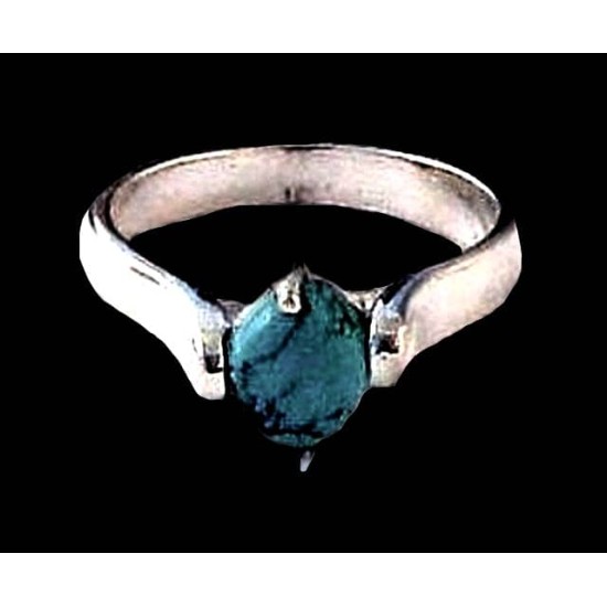 Turquoise - Bague indienne argent Turquoise - Bijoux Inde,Bagues indiennes