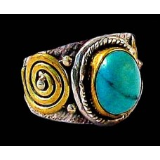 Turquoise - Bague indienne argent Turquoise - Bijoux Inde Turquoise - Bague indienne argent Turquoise - Bijoux Inde