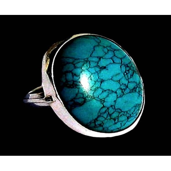 Indian silver jewellery - Indian Turquoise Ring,Indian Rings