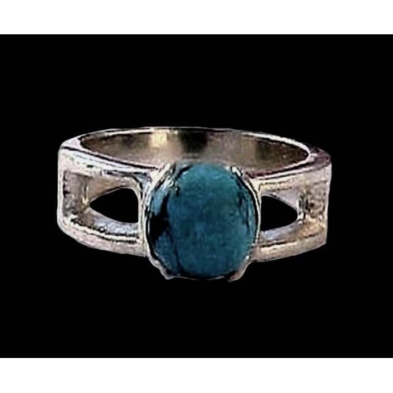 Turquoise - Bague indienne argent Turquoise - Bijoux Inde,Bagues indiennes