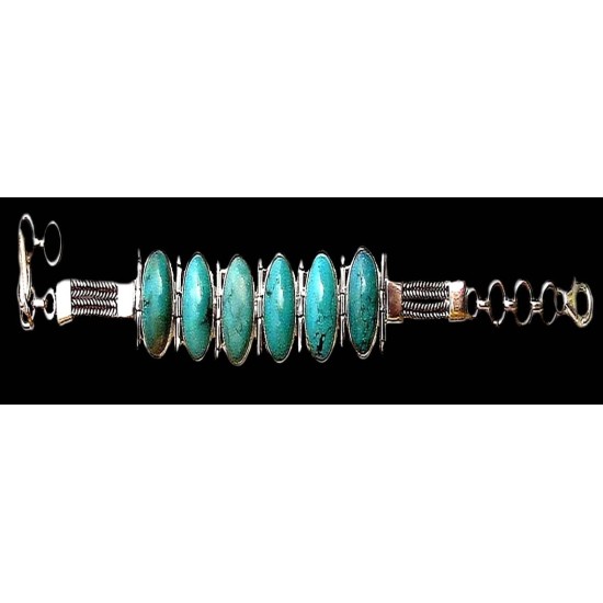 Turquoise - Bracelet indien Turquoise - Bijoux Inde,Bracelets indiens