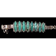 India silver jewellery - Indian Turquoise Bracelet
