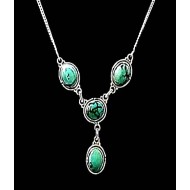 India silver jewellery - Indian Turquoise Necklace