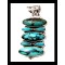 Turquoise - Turquoise Indian Pendant - India Jewelry