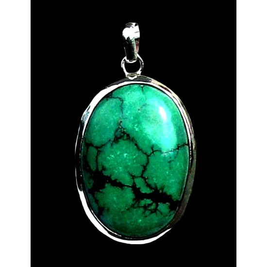 India silver jewellery - Indian Turquoise Pendant,Indian Pendants