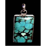 Turquoise - Turquoise Indian Pendant - India Jewelry