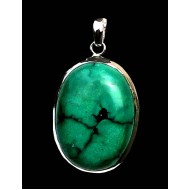 Turquoise - Pendentif indien Turquoise - Bijoux Inde
