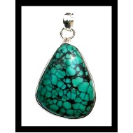 Turquoise - Pendentif indien Turquoise - Bijoux Inde