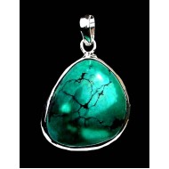 Turquoise - Turquoise Indian Pendant - India Jewelry