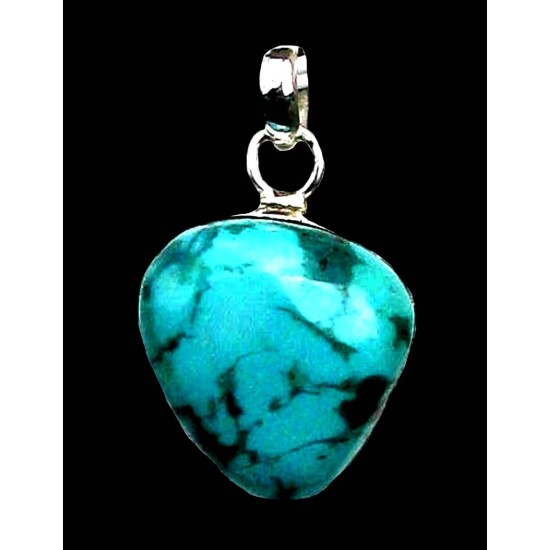 India silver jewellery - Indian Turquoise Pendant,Indian Pendants