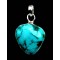 Turquoise - Pendentif indien Turquoise - Bijoux Inde