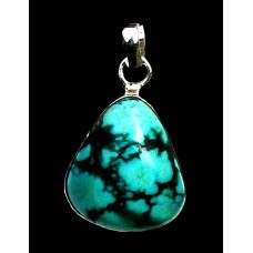 Turquoise - Pendentif indien Turquoise - Bijoux Inde