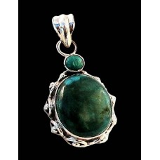 Turquoise - Pendentif indien Turquoise - Bijoux Inde Turquoise - Pendentif indien Turquoise - Bijoux Inde