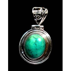 Turquoise - Pendentif indien Turquoise - Bijoux Inde Turquoise - Pendentif indien Turquoise - Bijoux Inde