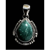 Turquoise - Pendentif indien Turquoise - Bijoux Inde