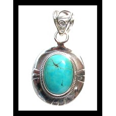 Turquoise - Pendentif indien Turquoise - Bijoux Inde Turquoise - Pendentif indien Turquoise - Bijoux Inde