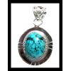 Turquoise - Pendentif indien Turquoise - Bijoux Inde Turquoise - Pendentif indien Turquoise - Bijoux Inde