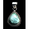 Turquoise - Turquoise Indian Pendant - India Jewelry